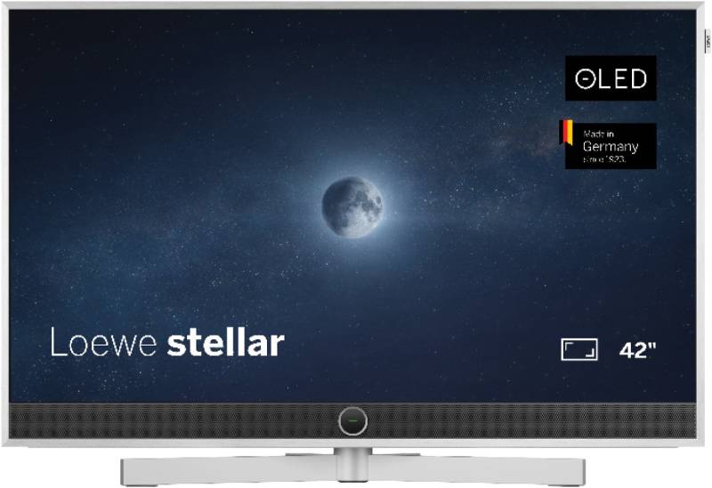 stellar. 42 dr+ 107 cm (42") OLED-TV alu brushed/alu / F von Loewe