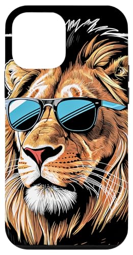 Löwen Safari Sonnenbrille Löwe Hülle für iPhone 12 mini von Löwen Safari Designs Ajeli