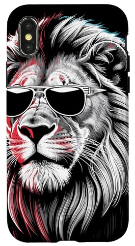 Löwen Safari Sonnenbrille Löwe Hülle für iPhone X/XS Löwen Safari Sonnenbrille Löwe Hülle für iPhone X/XS von Löwen Safari Designs Ajeli