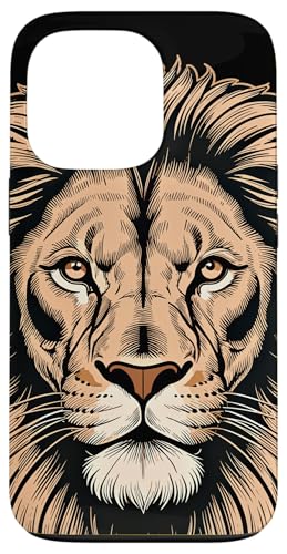 Löwen Safari majestätisch Löwe Hülle für iPhone 13 Pro von Löwen Safari Designs Ajeli