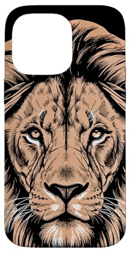 Löwen Safari majestätisch Löwe Hülle für iPhone 14 Pro Max von Löwen Safari Designs Ajeli