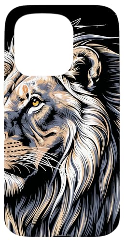 Löwen Safari majestätisch Löwe Hülle für iPhone 15 Pro Löwen Safari majestätisch Löwe Hülle für iPhone 15 Pro von Löwen Safari Designs Ajeli