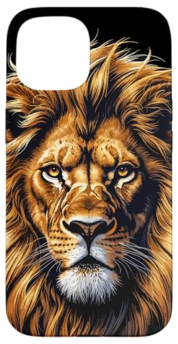 Löwen Safari majestätisch Löwe Hülle für iPhone 15 Löwen Safari majestätisch Löwe Hülle für iPhone 15 von Löwen Safari Designs Ajeli