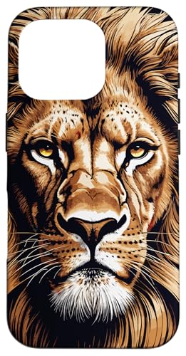 Löwen Safari majestätisch Löwe Hülle für iPhone 16 Pro Löwen Safari majestätisch Löwe Hülle für iPhone 16 Pro von Löwen Safari Designs Ajeli