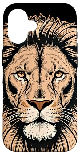 Löwen Safari majestätisch Löwe Hülle für iPhone 16 Löwen Safari majestätisch Löwe Hülle für iPhone 16 von Löwen Safari Designs Ajeli