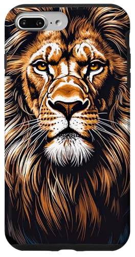 Löwen Safari majestätisch Löwe Hülle für iPhone 7 Plus/8 Plus Löwen Safari majestätisch Löwe Hülle für iPhone 7 Plus/8 Plus von Löwen Safari Designs Ajeli