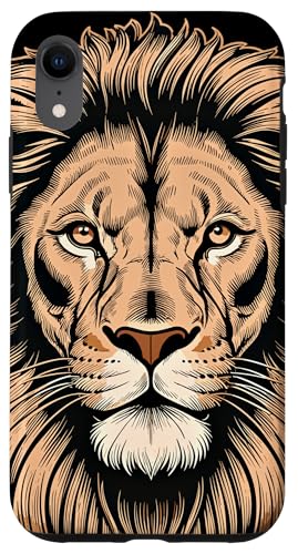 Löwen Safari majestätisch Löwe Hülle für iPhone XR Löwen Safari majestätisch Löwe Hülle für iPhone XR von Löwen Safari Designs Ajeli