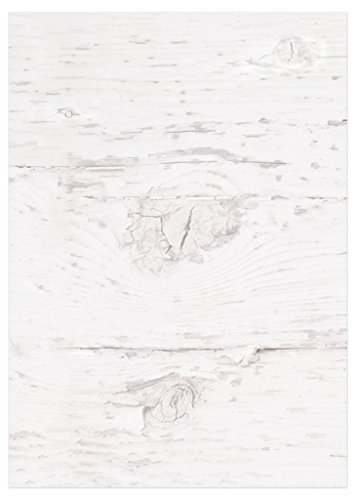 Logbuch-Verlag 100 Blatt Briefpapier Holz-Optik grau weiß zum Bedrucken & Basteln DIN A4 Motivpapier Druckerpapier beidseitig bedruckt von Logbuch-Verlag