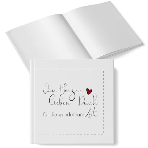 Logbuch-Verlag Abschiedsbuch Erinnerungsbuch Danke für die wundervolle Zeit - kleines Abschiedsgeschenk Kollegen Lehrer Freunde 15 x 15 cm Logbuch-Verlag Abschiedsbuch Erinnerungsbuch Danke für die wundervolle Zeit - kleines Abschiedsgeschenk Kollegen Lehrer Freunde 15 x 15 cm von Logbuch-Verlag