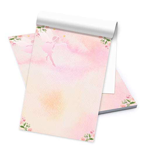 Logbuch-Verlag Briefpapier Engel Fee Block kleiner Schreibblock Notizblock rosa Mädchen Geschenk DIN A5 50 Blatt Logbuch-Verlag Briefpapier Engel Fee Block kleiner Schreibblock Notizblock rosa Mädchen Geschenk DIN A5 50 Blatt von Logbuch-Verlag