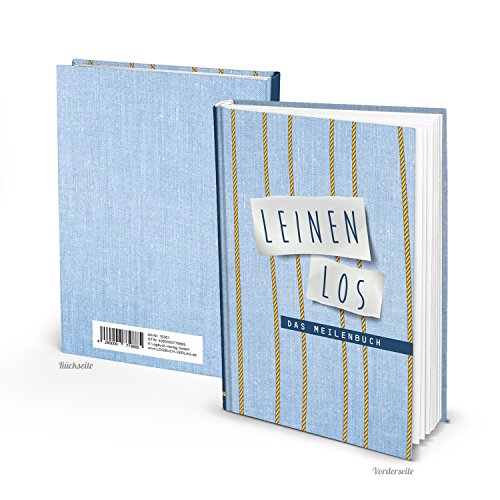 Logbuch-Verlag Seemeilenbuch Nachweis Seemeilen Meilenbuch DIN A5 blau Segler Geschenk von Logbuch-Verlag