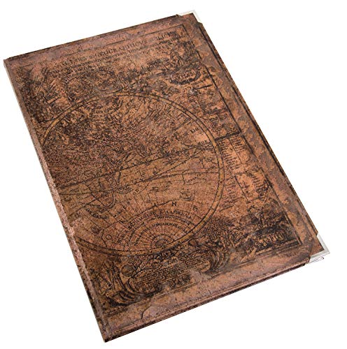 Logbuch-Verlag Vintage Notizbuch A4 groß Blankobuch Tagebuch alt antik Welt Landkarte Geschenk 164 Seiten MIT Metallecken Logbuch-Verlag Vintage Notizbuch A4 groß Blankobuch Tagebuch alt antik Welt Landkarte Geschenk 164 Seiten MIT Metallecken von Logbuch-Verlag