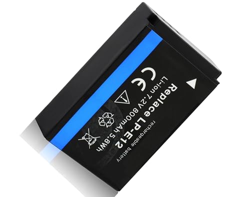 Li-Ion Akku Canon LP-E12 LPE12 für Canon EOS-M, M2, M10, M50, M50 Mark II, M100, M200, 100D / PowerShot SX70 HS Li-Ion Akku Canon LP-E12 LPE12 für Canon EOS-M, M2, M10, M50, M50 Mark II, M100, M200, 100D / PowerShot SX70 HS von LogiCell