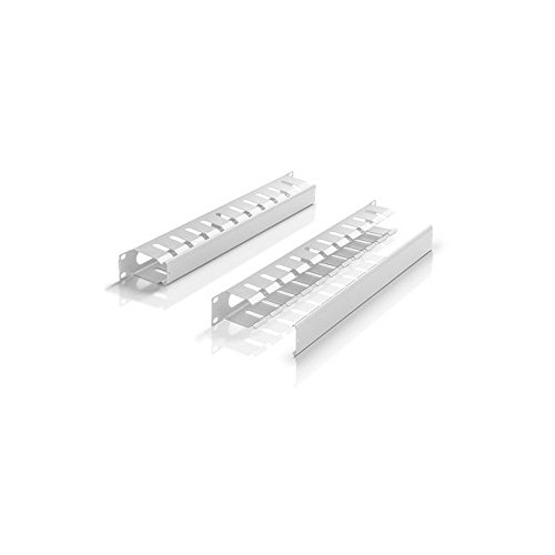 LogiLight 48.3 cm (19 Zoll) Kabelpanel 1HE mit Abdeckung grau von Logilink