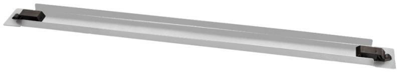 LogiLink 19,  Blindpanel, 1 HE, aus Metall, grau (RAL7035) von LogiLink Professional