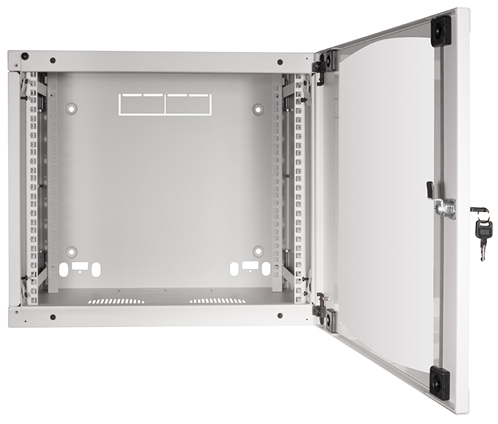 LogiLink 19,  Wandverteiler, einteilig, 15 HE, schwarzgrau von LogiLink Professional