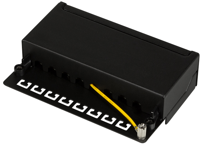 LogiLink Desktop Patch Panel Kat.6,geschirmt, 8 Port,schwarz LogiLink Desktop Patch Panel Kat.6,geschirmt, 8 Port,schwarz von LogiLink Professional