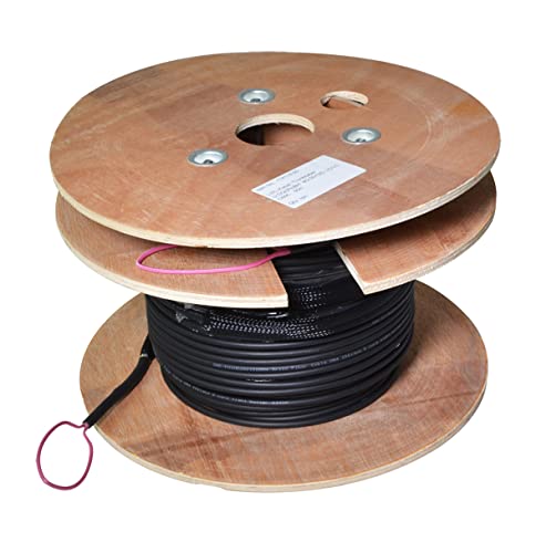 LogiLink FT2U120 - LWL Trunkkabel U-DQ(ZN) BH, (für Innen und Aussen), mit Einziehhilfe 8 Fasern Multimode OM4, LC/UPC - LC/UPC, 120 m von LogiLink Professional