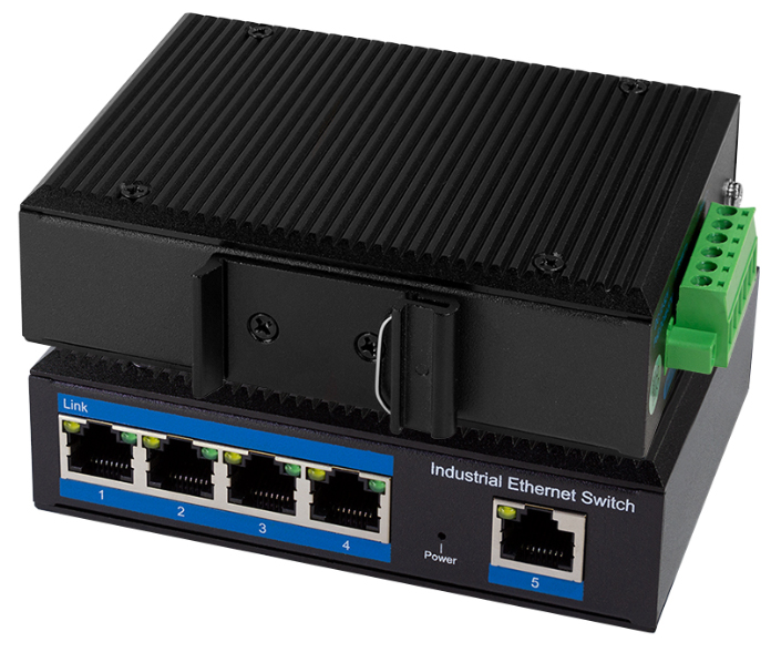 LogiLink Industrial Fast Ethernet PoE Switch, 5-Port von LogiLink Professional
