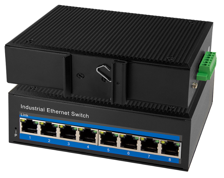 LogiLink Industrial Fast Ethernet PoE Switch, 8-Port von LogiLink Professional