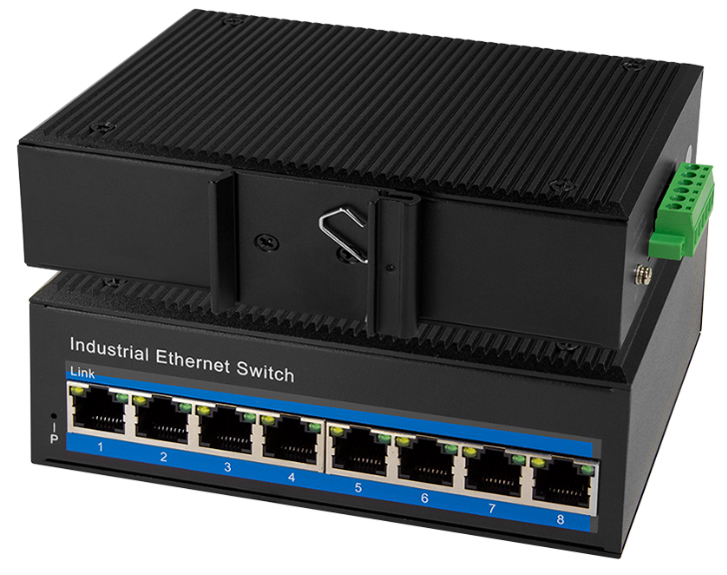 LogiLink Industrial Gibabit Ethernet PoE Switch, 8-Port von LogiLink Professional