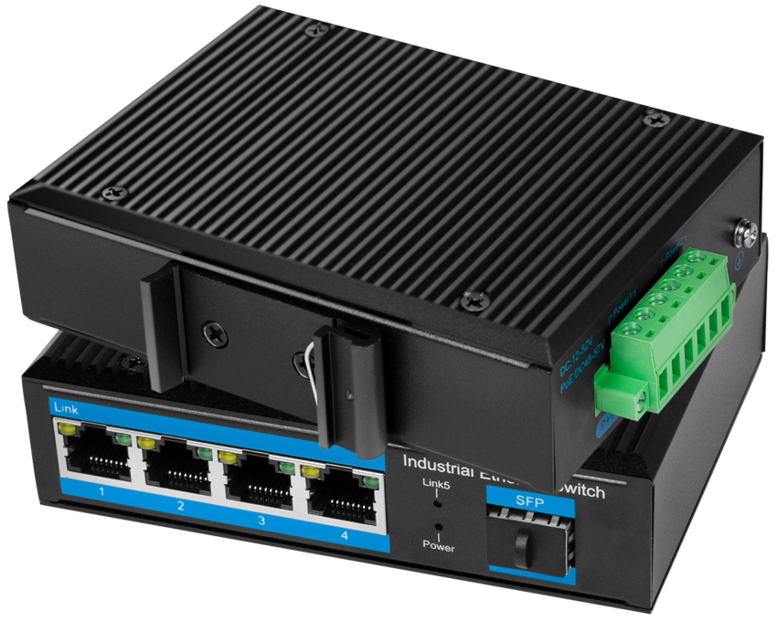 LogiLink Industrial Gigabit Ethernet Switch,4-Port,Unmanaged von LogiLink Professional