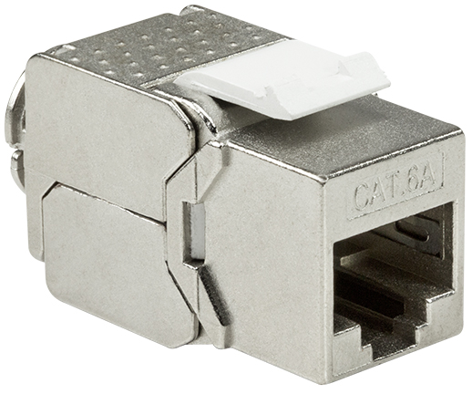 LogiLink Keystone Modul Kat.6A, Klasse EA, geschirmt, grau LogiLink Keystone Modul Kat.6A, Klasse EA, geschirmt, grau von LogiLink Professional