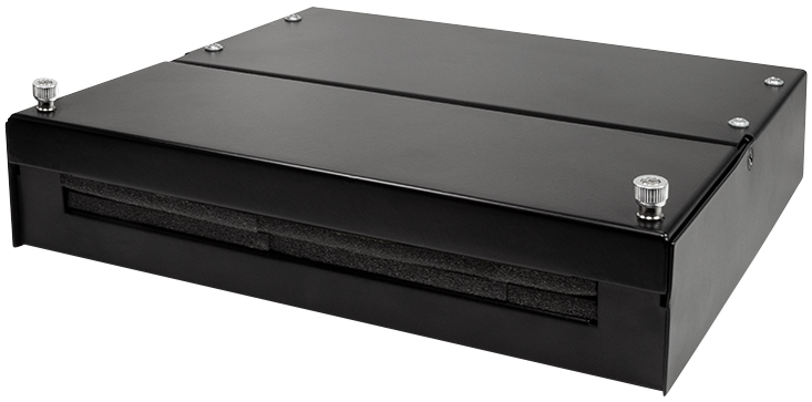 LogiLink Konsolidierungspunkt-Gehäuse, 8/12 Port, schwarz von LogiLink Professional