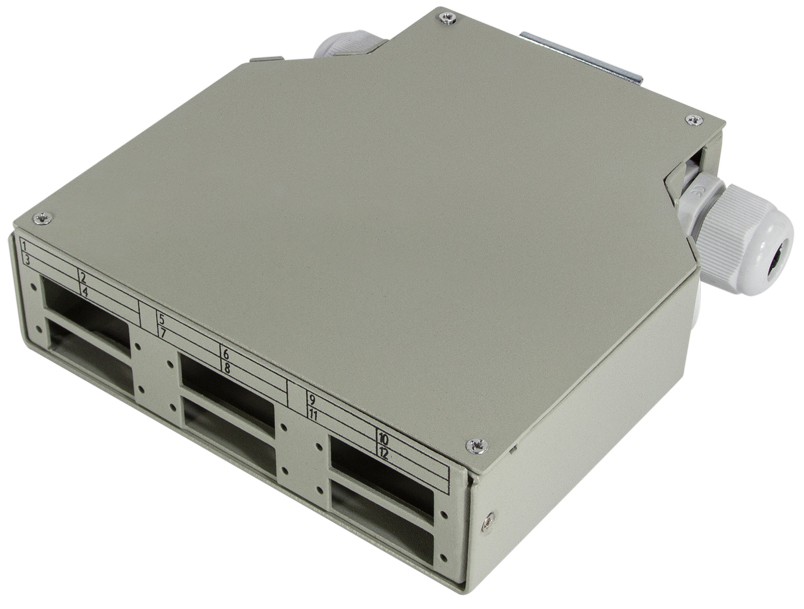 LogiLink LWL Hutschienen Spleißbox für LC- oder SC-Kupplung LogiLink LWL Hutschienen Spleißbox für LC- oder SC-Kupplung von LogiLink Professional