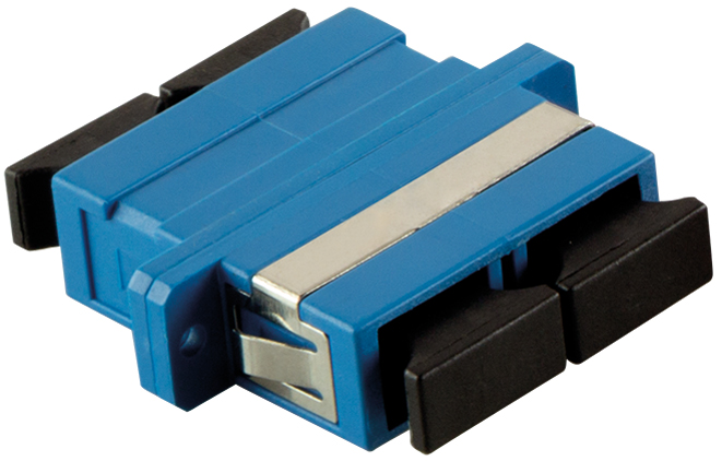 LogiLink LWL Kupplung, 2 x SC-Duplex, Singlemode, blau von LogiLink Professional