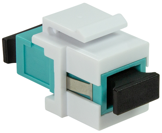 LogiLink LWL Kupplung, 2x SC-Simplex, Multimode, aquablau LogiLink LWL Kupplung, 2x SC-Simplex, Multimode, aquablau von LogiLink Professional