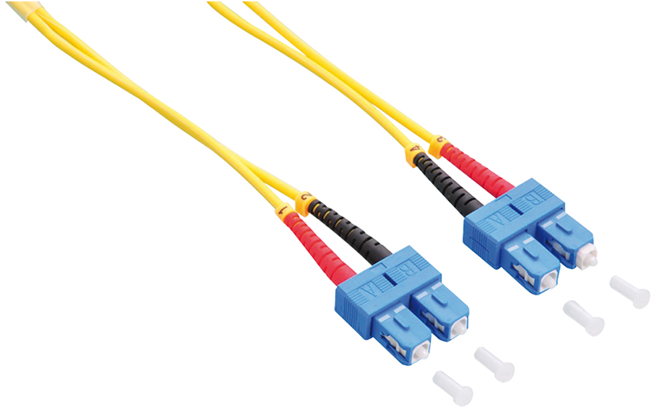 LogiLink LWL Patchkabel, SC-Duplex - SC-Duplex, OS2, 5,0 m von LogiLink Professional