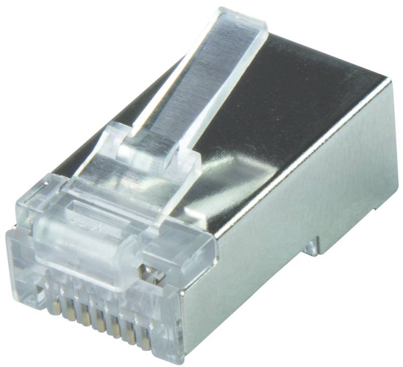 LogiLink Modularer RJ45-Steckverbinder Kat.6A, geschirmt von LogiLink Professional
