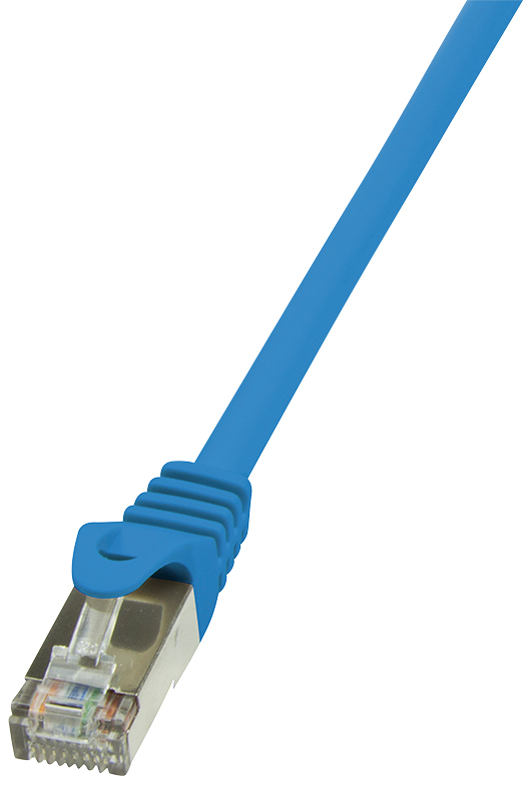 LogiLink Patchkabel, Kat. 5e, F/UTP, 0,5 m, blau LogiLink Patchkabel, Kat. 5e, F/UTP, 0,5 m, blau von LogiLink Professional