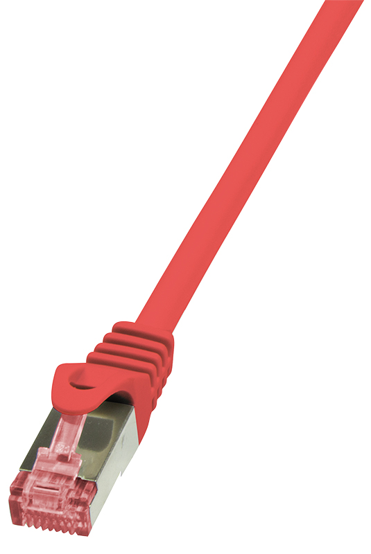 LogiLink Patchkabel, Kat. 6, S/FTP, 0,25 m, rot LogiLink Patchkabel, Kat. 6, S/FTP, 0,25 m, rot von LogiLink Professional