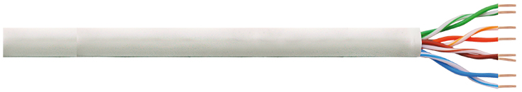 LogiLink Patchkabel, Kat. 6, U/UTP, 100 m, lichtgrau LogiLink Patchkabel, Kat. 6, U/UTP, 100 m, lichtgrau von LogiLink Professional