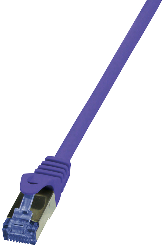 LogiLink Patchkabel, Kat. 6A, S/FTP, 0,25 m, violett von LogiLink Professional