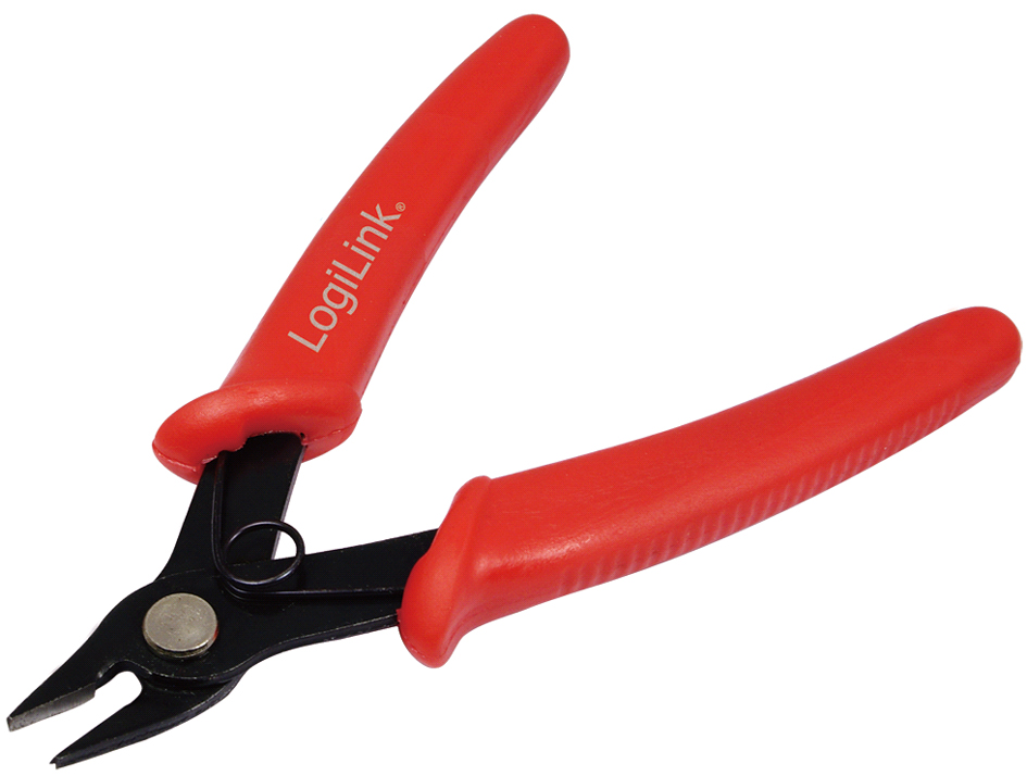 LogiLink Seitenschneider, Länge: 130 mm, rot von LogiLink Professional
