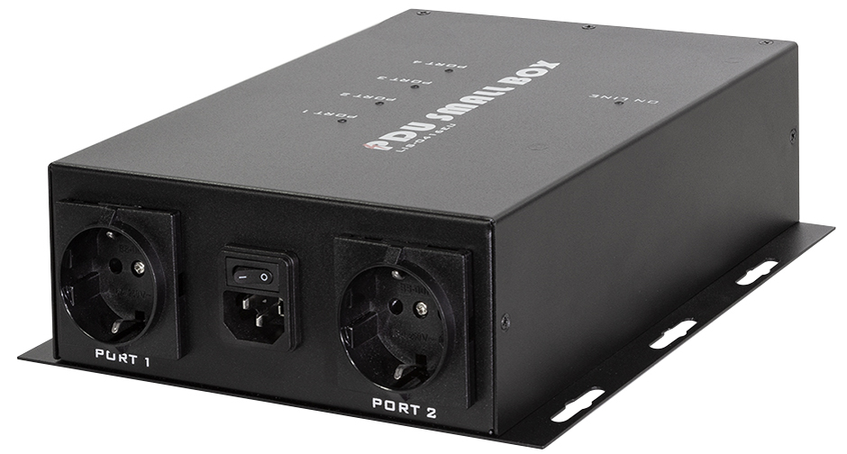 LogiLink Smarte IP-Stromverteiler-Box, 4x CEE 7/3, schwarz von LogiLink Professional