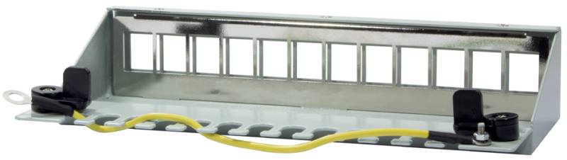 LogiLink Stahlgehäuse für 12 Keystone Module, lichtgrau von LogiLink Professional