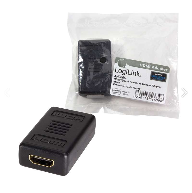 LogiLink® Adapter für 2x HDMI Anschlusskabel von LogiLink