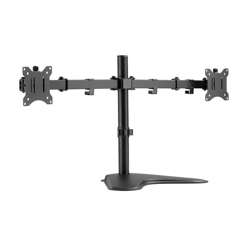 LogiLink BP0099 Monitorständer, (2-fach, für 17-32 Zoll, aus Stahl, Armlänge je 390 mm) von LogiLink