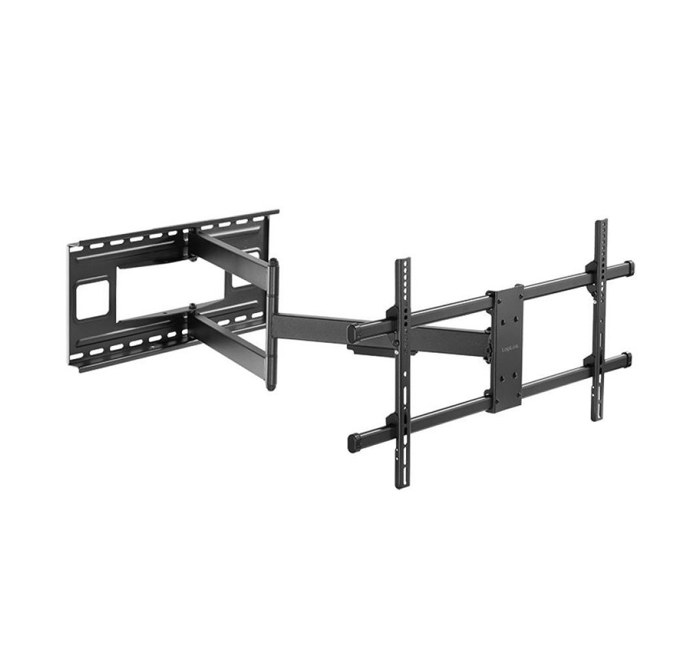 LogiLink BP0138 TV-Wandhalterung, (43–80" Zoll neigbar schwenkbar drehbar max. 50kg curved + flat Schwarz) von LogiLink
