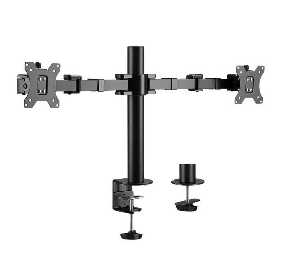LogiLink Dual Monitor mount, 17"-32", steel, 360° VESA TV-Wandhalterung LogiLink Dual Monitor mount, 17"-32", steel, 360° VESA TV-Wandhalterung von LogiLink
