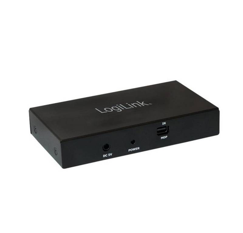 LogiLink HDMI-Splitter CV0094, 4K Mini DisplayPort 1.2 zu 2x HDMI Splitter von LogiLink