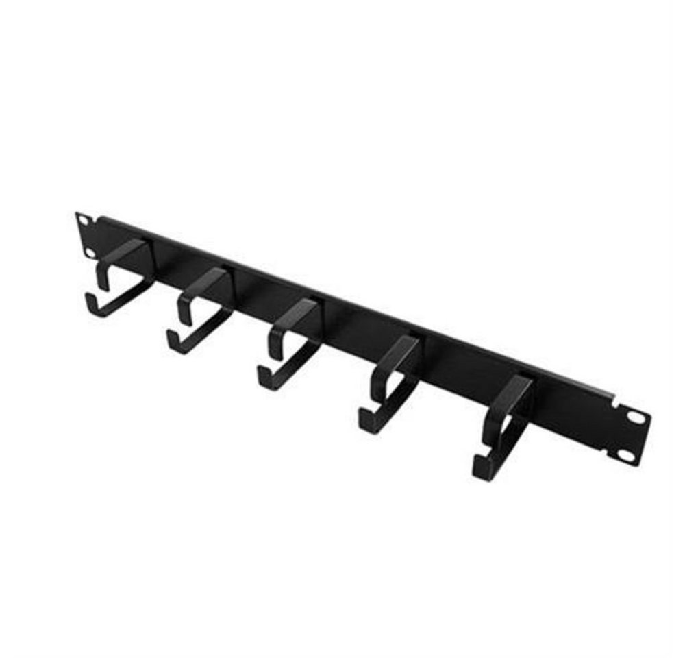 LogiLink Kabelführung Rangierpanel für Netzwerk- und Serverschränke, 19" Kabelführungspanel, 1HE Panel, 5 Metallringe, schwarz LogiLink Kabelführung Rangierpanel für Netzwerk- und Serverschränke, 19" Kabelführungspanel, 1HE Panel, 5 Metallringe, schwarz von LogiLink
