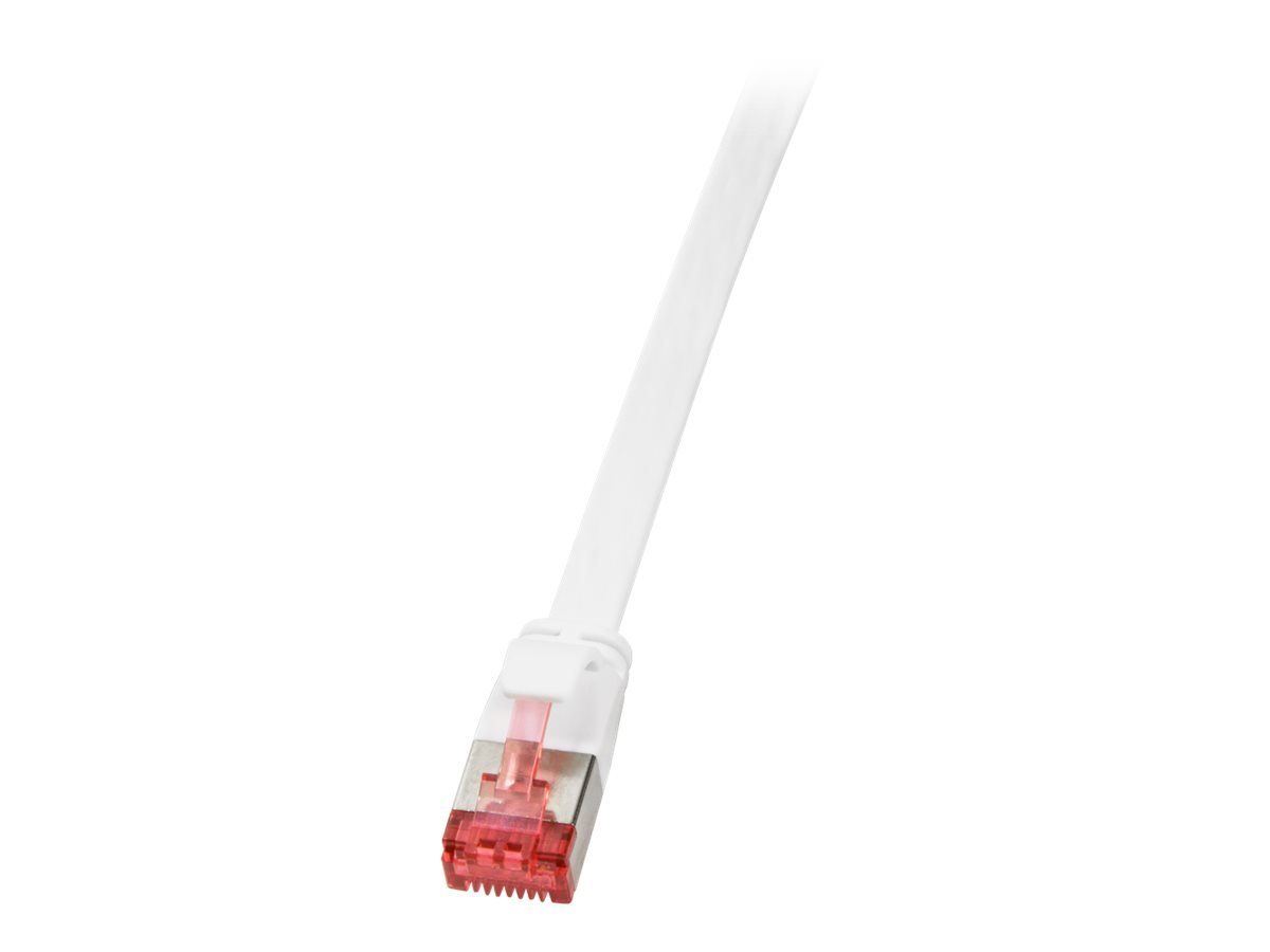 LogiLink LOGILINK CF2051S Patchkabel Flat Cat.6 Shielded 2.00m weiß Netzwerkkabel LogiLink LOGILINK CF2051S Patchkabel Flat Cat.6 Shielded 2.00m weiß Netzwerkkabel von LogiLink