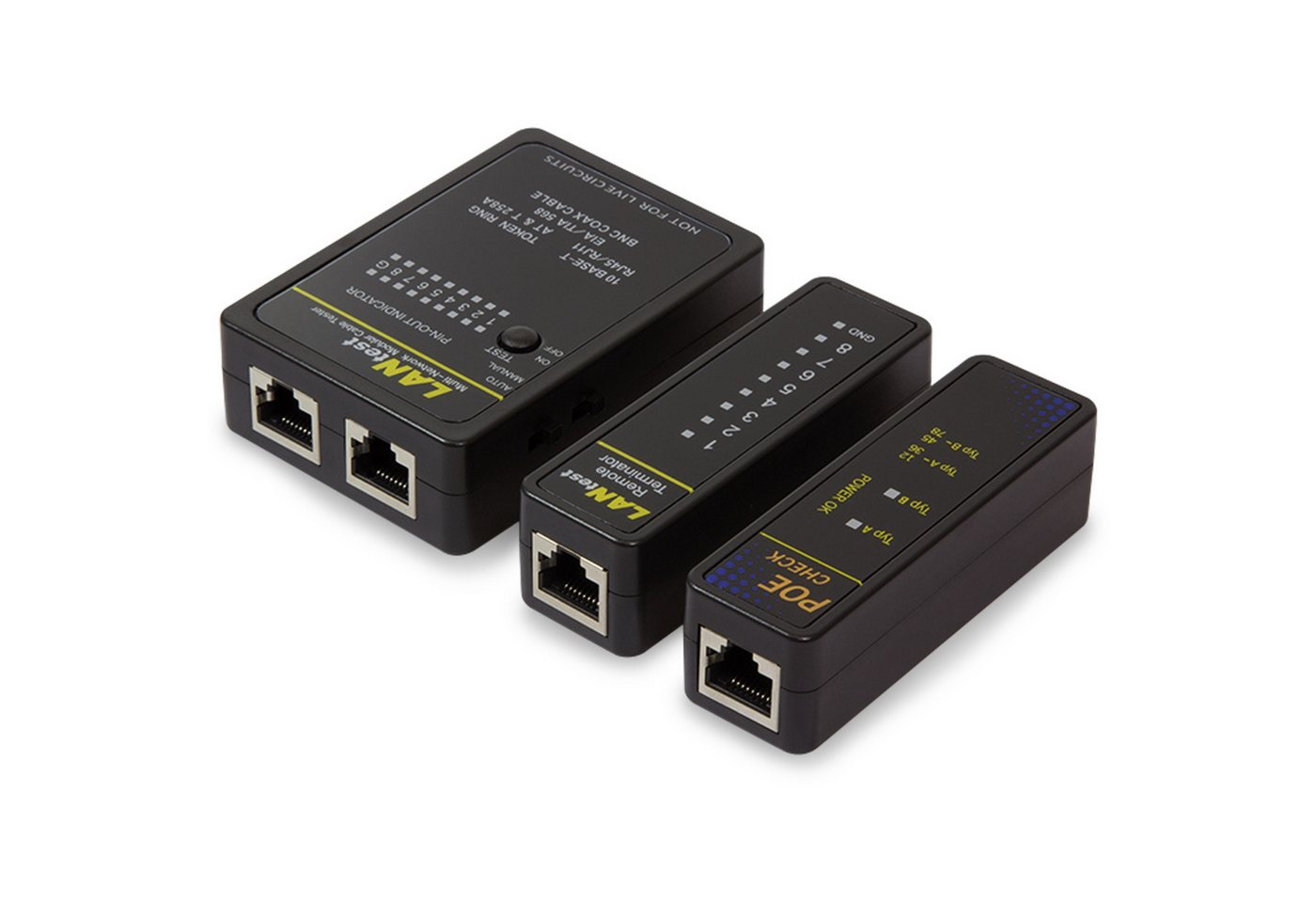 LogiLink LOGILINK Netzwerk-Kabeltester WZ0015P Netzwerk-Adapter LogiLink LOGILINK Netzwerk-Kabeltester WZ0015P Netzwerk-Adapter von LogiLink