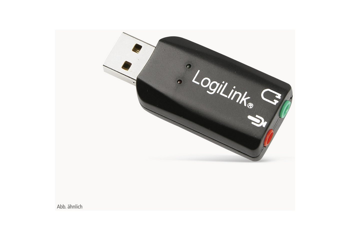 LogiLink LOGILINK USB 2.0 5.1-Audiocontroller Audio-Adapter LogiLink LOGILINK USB 2.0 5.1-Audiocontroller Audio-Adapter von LogiLink