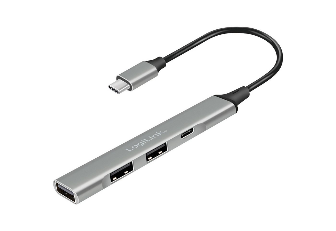 LogiLink LOGILINK USB-C-Hub UA0416 4-Port USB-Adapter von LogiLink